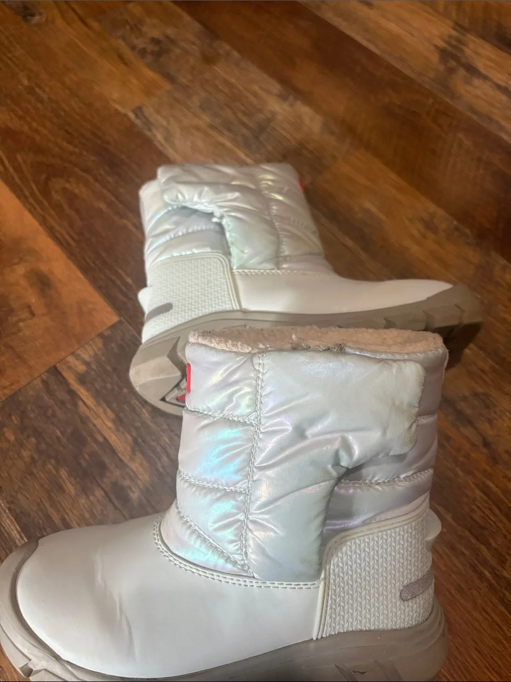 HUNTER BIG KIDS INTREPID NEBULA SNOW BOOTS GENTLE BLUE SIZE 2